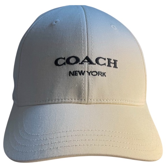 Coach Accessories - NWT COACH Embroidered Baseball Hat In The Color Chalk. This Is A Size M/L.